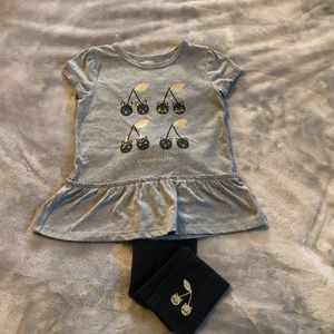 Girls legging & top matching Outfit